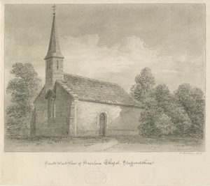 Haselour Kapel door John Buckler