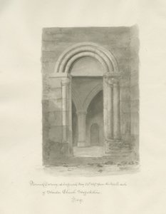Interieur van Standon Kerk door John Buckler