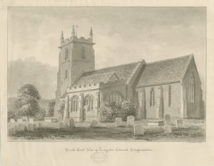 Longdon Kerk door John Buckler