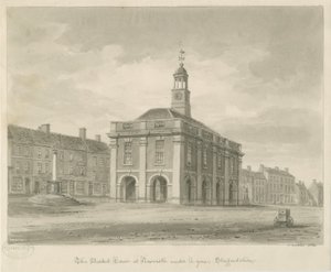 Newcastle-under-Lyme - Marktplein door John Buckler