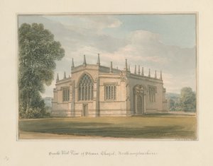 Northamptonshire - Steane Kapel door John Buckler