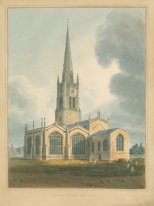 Oxfordshire - Bloxham Kerk, 1802 door John Buckler