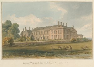 Oxfordshire - Cornbury Park, 1826 door John Buckler