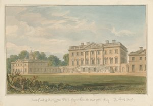 Oxfordshire - Kirtlington Park, 1827 door John Buckler