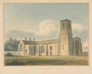 Oxfordshire - Oxford - St. Peter in the East Kerk, 1803 door John Buckler
