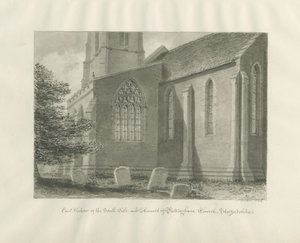 Pattingham Kerk - Oostraam door John Buckler