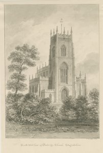 Penkridge Kerk door John Buckler