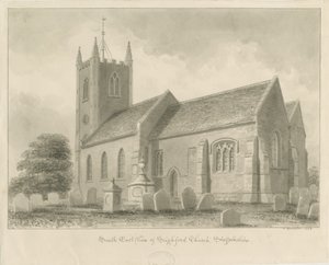 Seighford Church door John Buckler