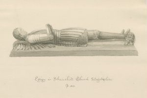 Shareshill Kerk - Monumentaal beeld van Sir Humphrey Swynnerton door John Buckler