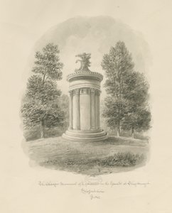Shugborough - Het Choragische Monument van Lysicrates
