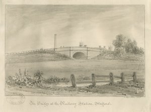 Stafford - Brug bij Treinstation door John Buckler