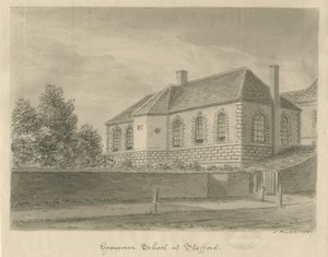 Stafford - Grammar School door John Buckler