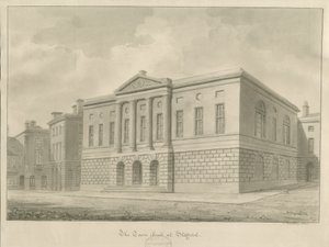 Stafford - Shire Hall door John Buckler