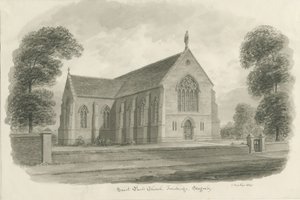 Stafford - St. Pauluskerk, Forebridge door John Buckler