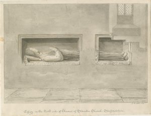 Standon Kerk - Muur Graf [voor Nicholas Hyde]