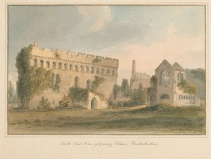 Wales - Pembrokeshire - Llanfey Paleis, 1815 door John Buckler