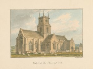 Wiltshire - Tisbury Kerk, 1804