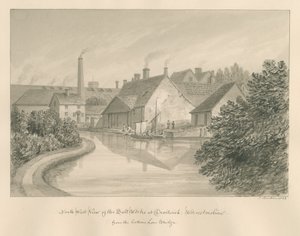 Worcestershire - Droitwich - Zoutfabrieken door John Buckler