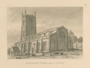 Yorkshire - Skipton Kerk door John Buckler
