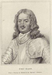 Portret van Sir Henry Gage door John Bulfinch