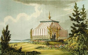 Een Venetiaanse tent, uit Ackermann