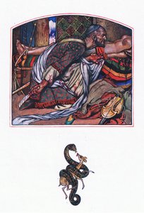 Afridi liefde, illustratie uit De Tuin van Kama (en andere liederen uit India), 1920