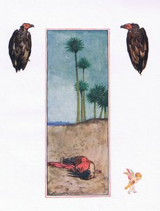 Feroza, illustratie uit The Garden of Kama (en andere liederen uit India), 1920