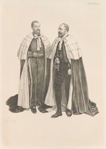 Kroning van koning Edward VII door John Byam Liston Shaw