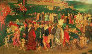 Liefde de overwinnaar door John Byam Liston Shaw