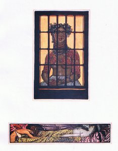 Het verhaal van Lilavanti, illustratie uit De Tuin van Kama (en andere liederen uit India), 1920 door John Byam Liston Shaw