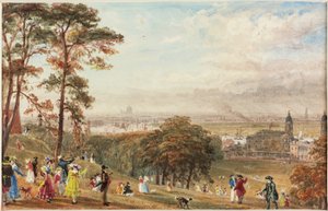 Londen vanuit Greenwich