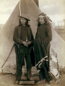 Red Cloud en American Horse, 1891