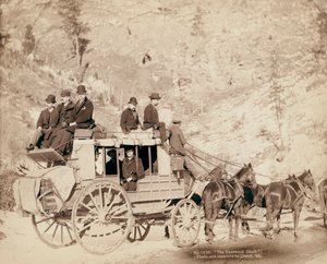 De Deadwood Coach reist in South Dakota door John C. H. Grabill
