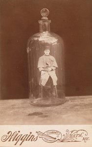 Man in Fles, ca. 1888