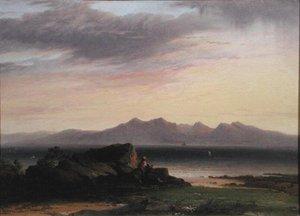 Arran, vanaf Millport, Cumbrae