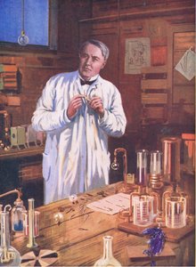 Edison: De tovenaar van uitvindingen, illustratie uit 