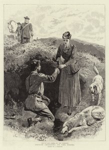 Patrijzenjacht op de Heide door John Charlton