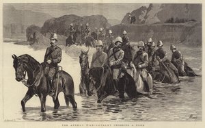 De Afghaanse Oorlog, Cavalerie die een Voorde oversteekt
