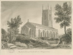 Cheadle Kerk door John Chessell Buckler