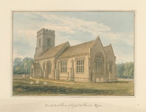 Essex - Gosfield Kerk door John Chessell Buckler