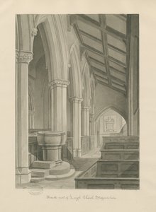 Interieur van Leigh Church