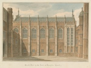 Middlesex - Hampton Court door John Chessell Buckler