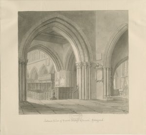Stafford - Interieur van de St. Mary