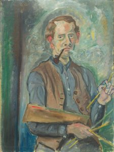 Zelfportret door John Christensen