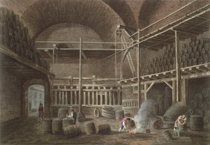 De Baden van Julian bij het Hotel de Cluny, 1809