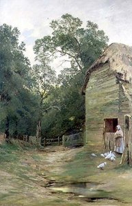 Een boerenerf in Surrey