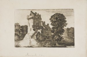 Kasteel van Newark door John Clerk of Eldin