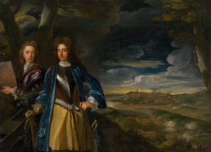 Michael Richards 1673-1721 en John Richards 1669-1709 bij het Beleg van Belgrado in 1690, 1700