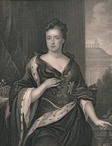 Koningin Anne, midden 19e eeuw door John Cochran