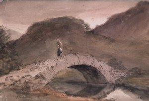 Een brug bij Borrowdale